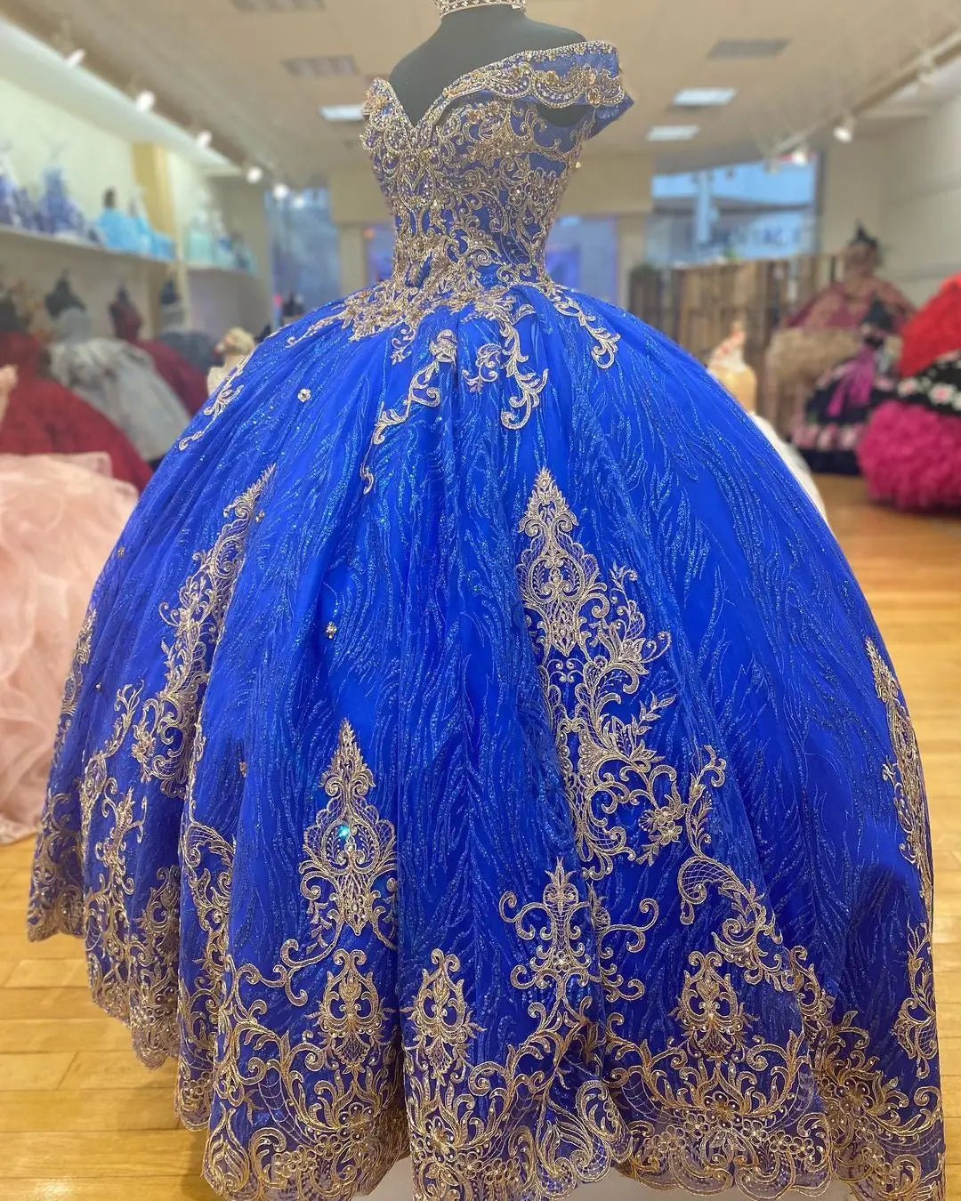 Puffy Sweet 16 Ball Gown Quinceanera Dress