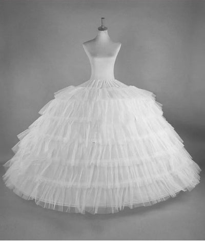 6 Hoops Super Fluffy Quinceanera Dress Petticoat