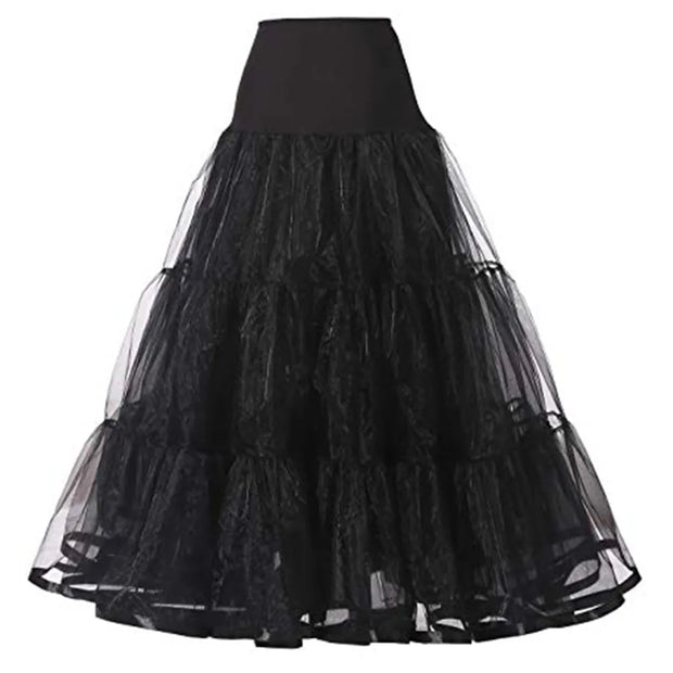 Long Ruffled Petticoat