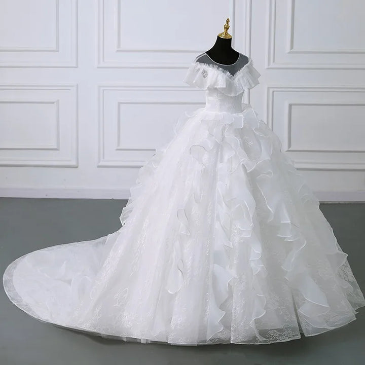 Elegant Ball Gown A-line Wedding Dress