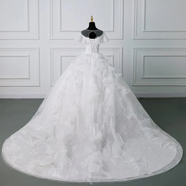 Elegant Ball Gown A-line Wedding Dress