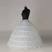 6 Hoop Crinoline Long Petticoat