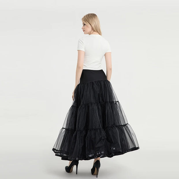 Long Ruffled Petticoat