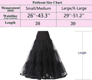 Long Ruffled Petticoat