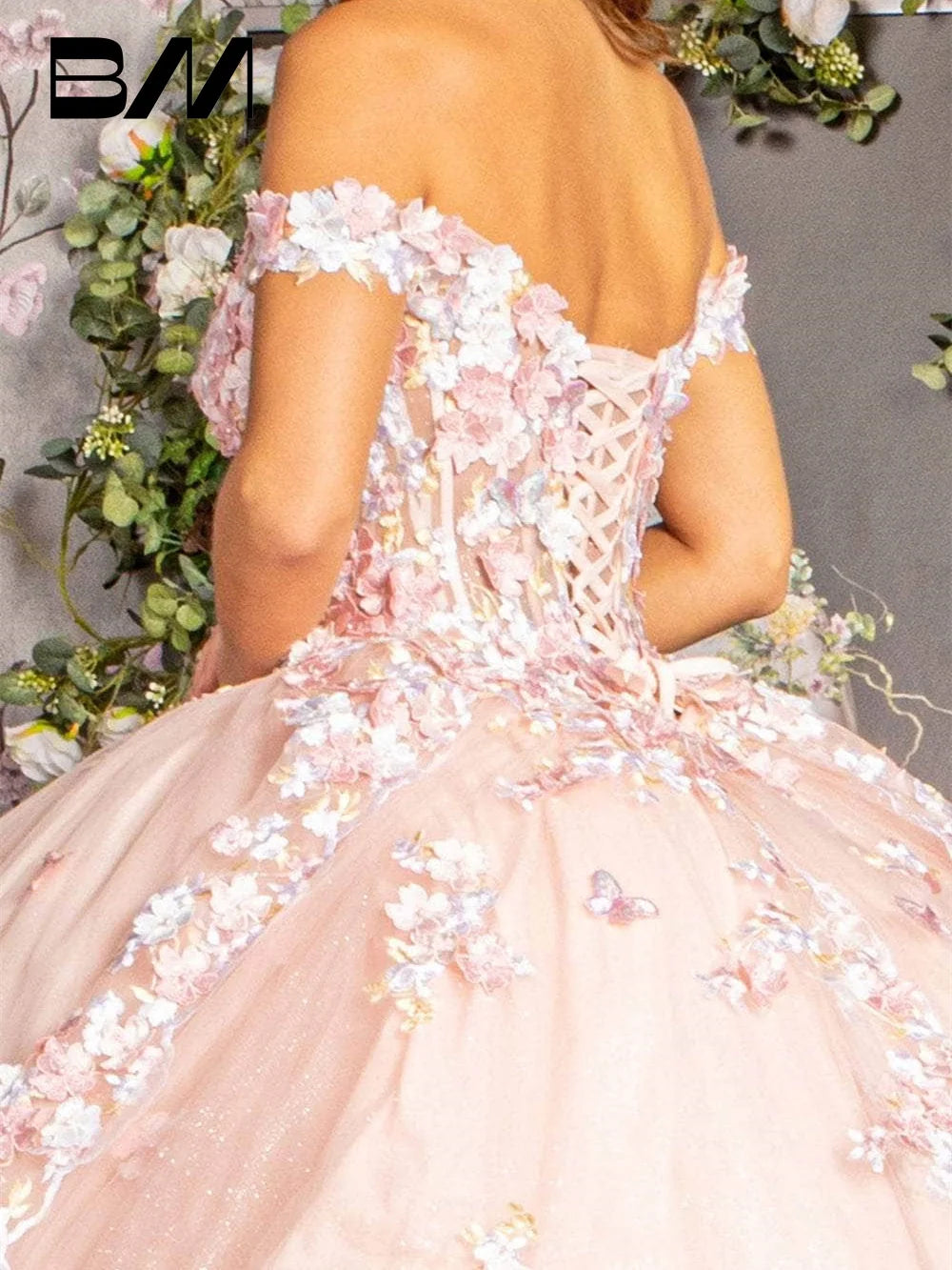 Classic Off-Shoulder Ball Gown Quinceanera Dress