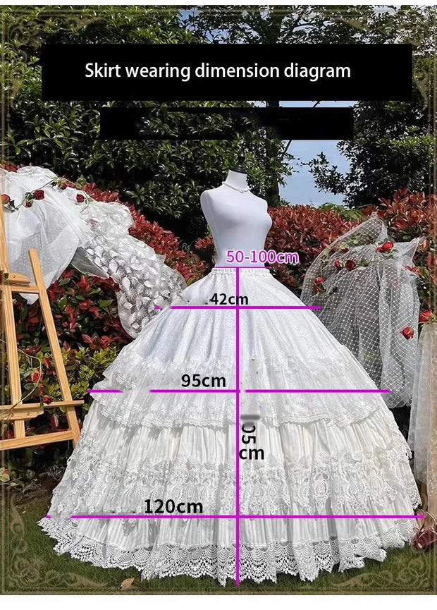 6 Hoops Super Fluffy Quinceanera Dress Petticoat