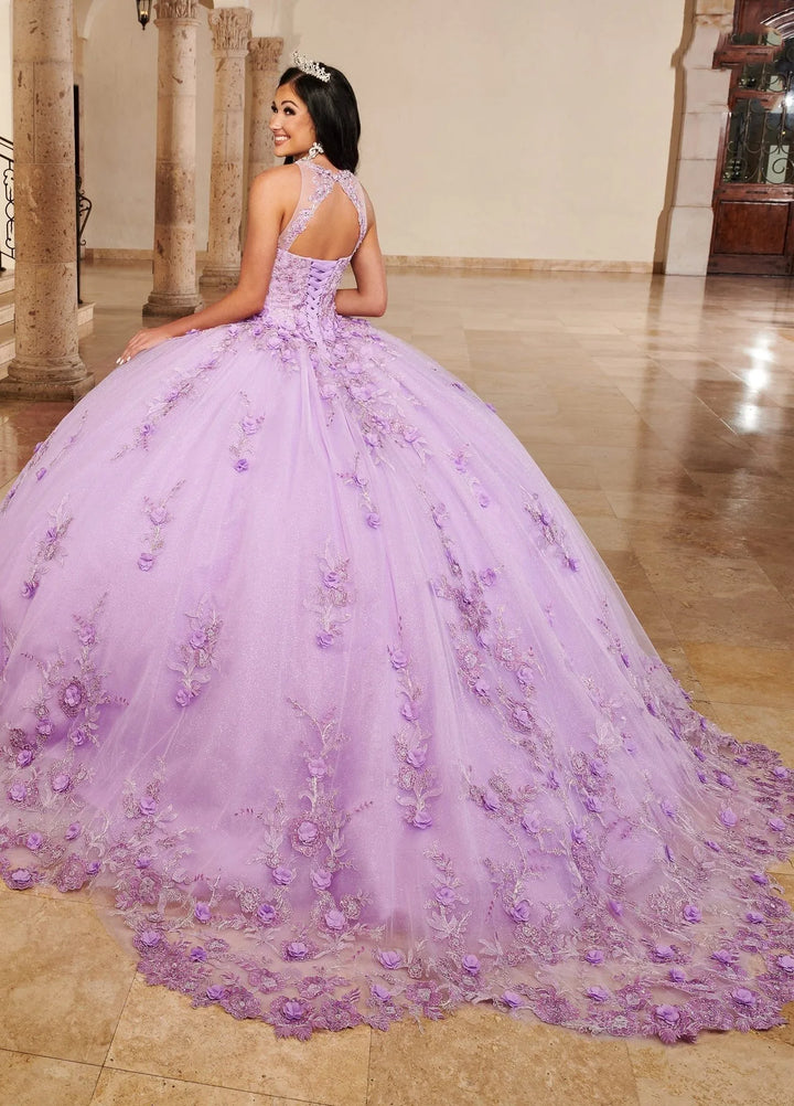 Appliques Puffy Sweet 16 Ball Gown Quinceanera Dress