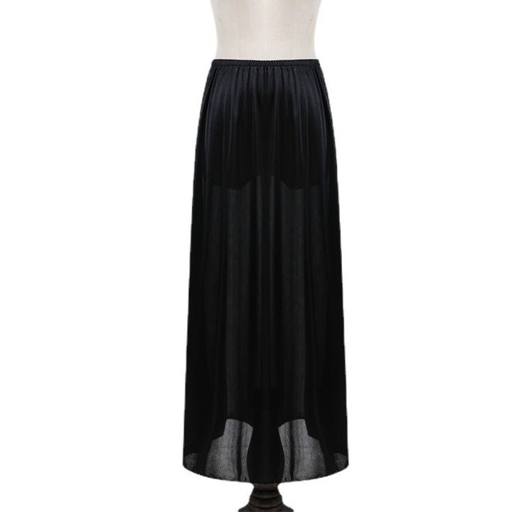 Fashionable Thin Silk Satin Skirt