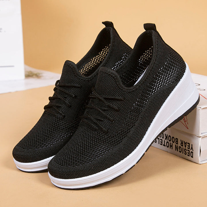 Women's Mesh Breathable Casual Platform Shoes