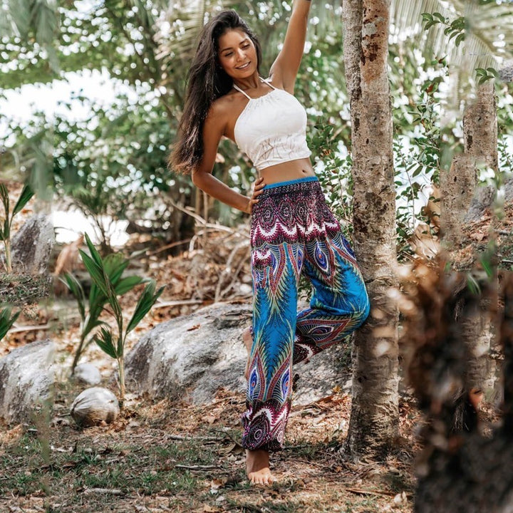 Women's Boho Casual Lantern Yoga Pants