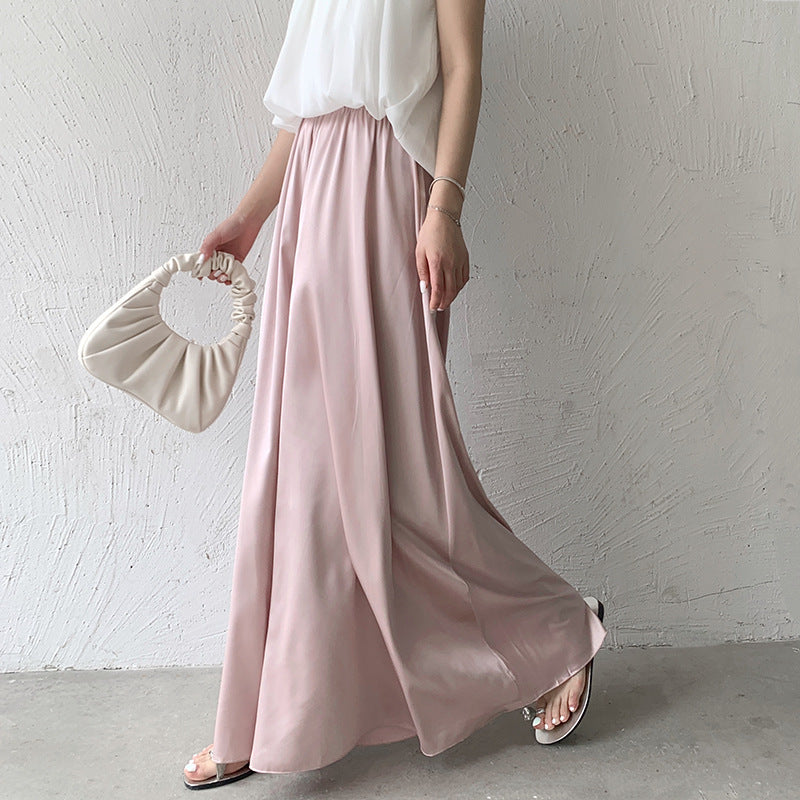 Elegant Long A- line Skirt