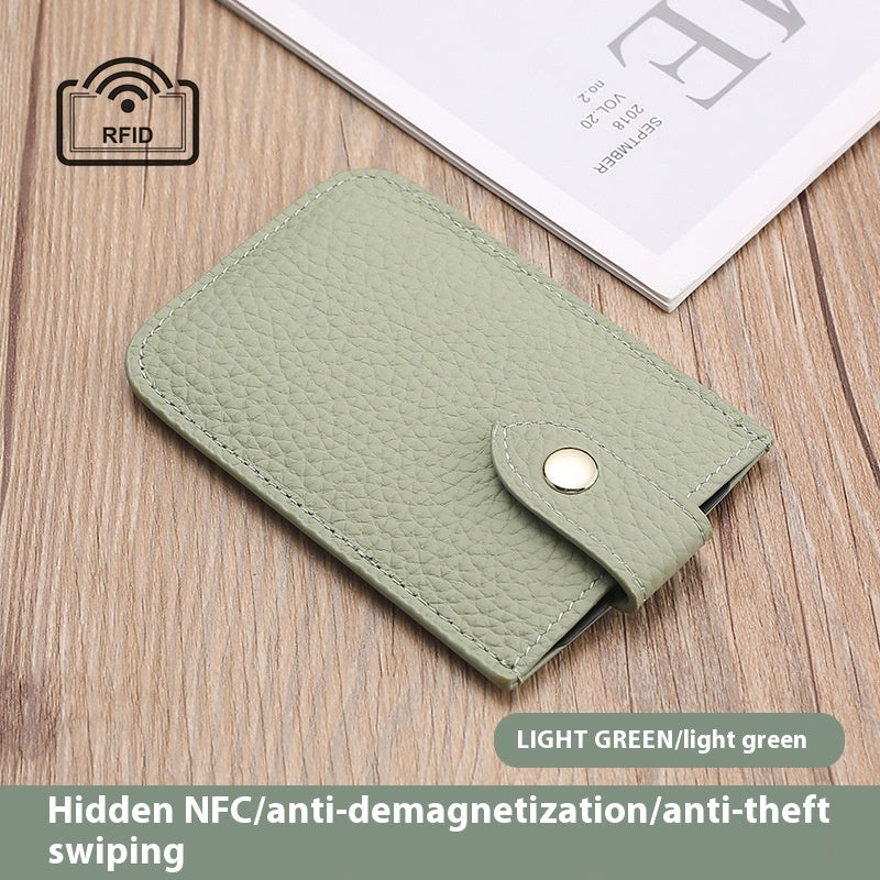 Portable Ultra-thin Change Stacking Pull-out Card Holder