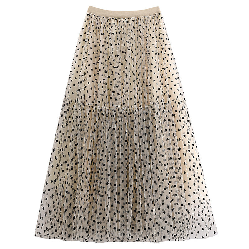 Polka Dot Tulle Skirt