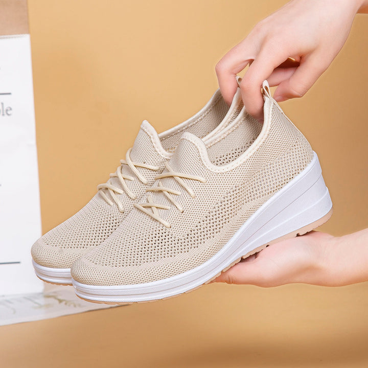 Women's Mesh Breathable Casual Platform Shoes