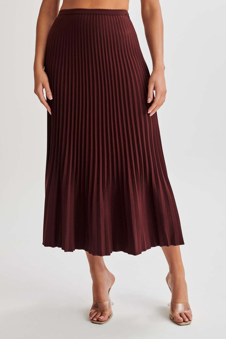 Summer Pleated Casual Skirt