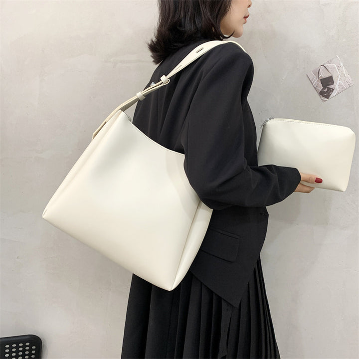 Large Shoulder Bag Women's Leisure Combination Tote Bag