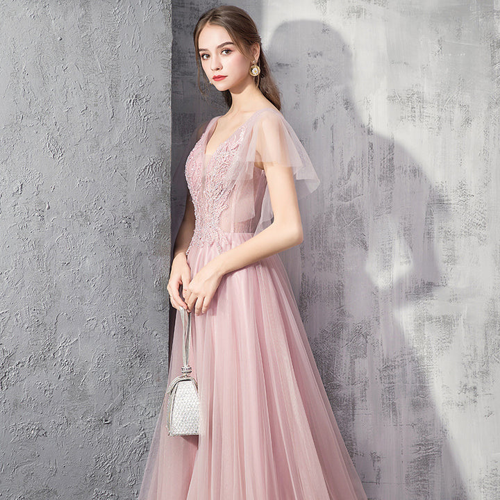 Long Hostess Evening Dress