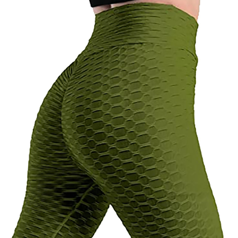 Cropped High Waisted Hip Butt Lifting Leggings