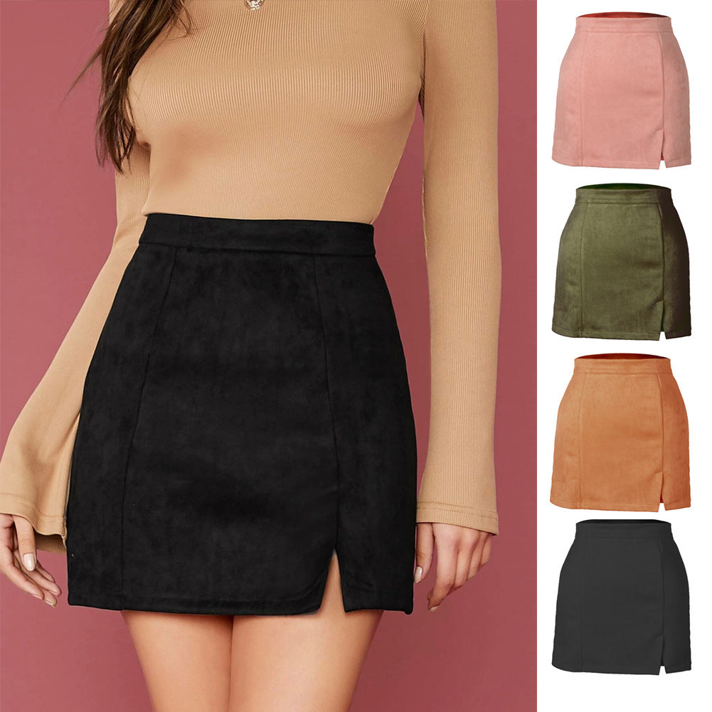 A- Line High Waist Fashion Sexy Skirt