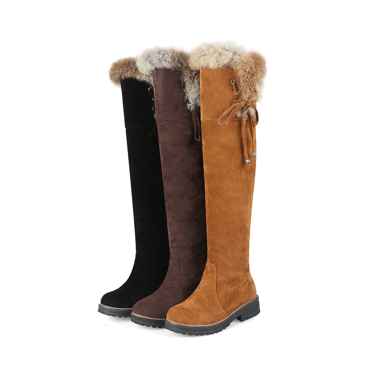 Women’s Suede Over The Knee Boots