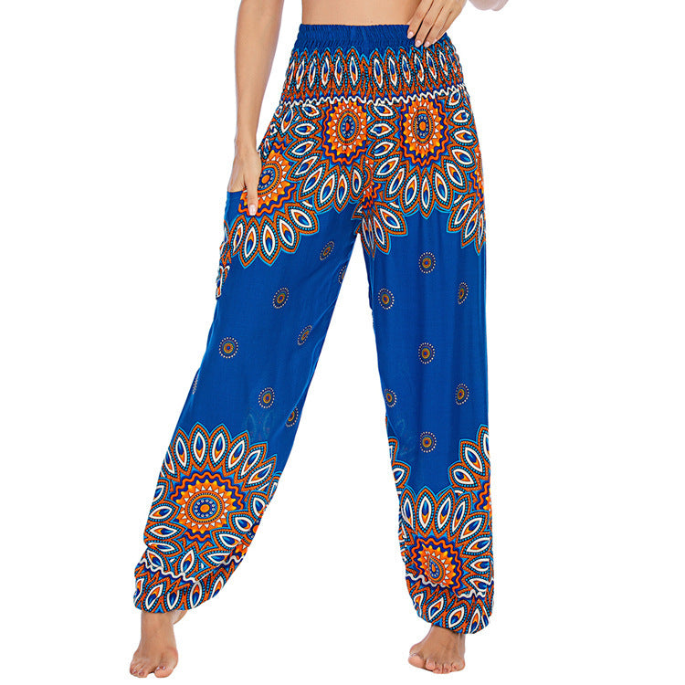 Women's Boho Casual Lantern Yoga Pants