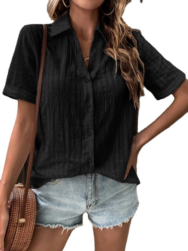 Women's Fashion Casual Button Shirt