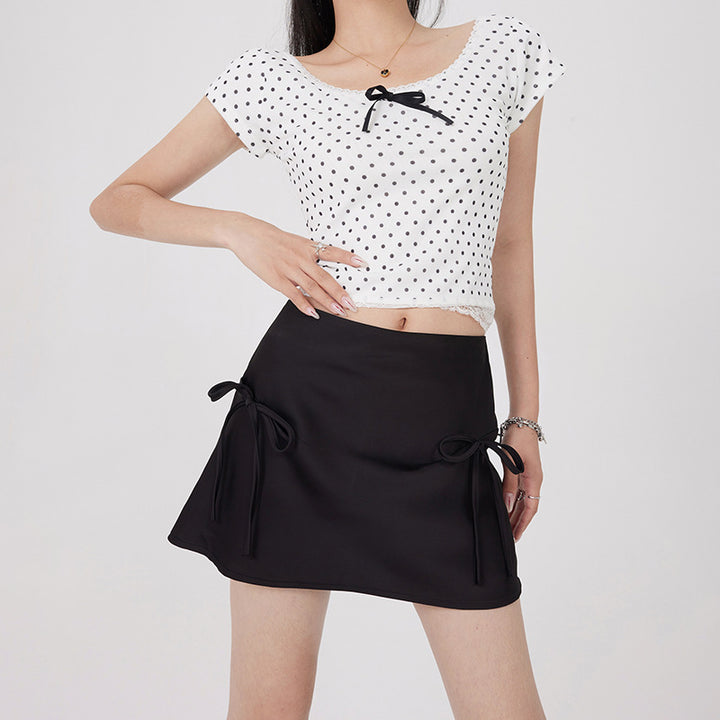 Fashion Bow Bandage Skirt