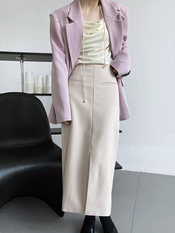 Fashion Split Suit Skirt