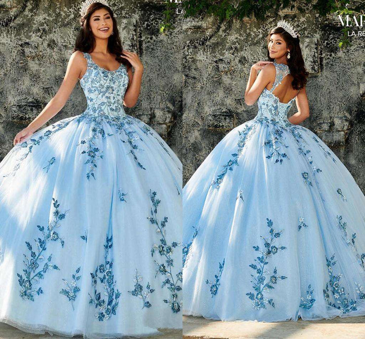 Scoop Neck Princess Sweet 16 Quinceanera Dress