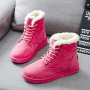 Snow boots with Warm Cotton Velvet Lining - TheFashionwiz