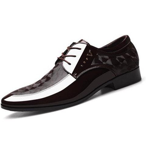 Merkmak Oxfords Leather Dress Shoes Men - TheFashionwiz
