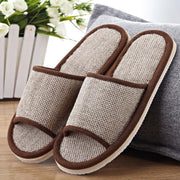 Linen Shoes Women Household Slippers - TheFashionwiz