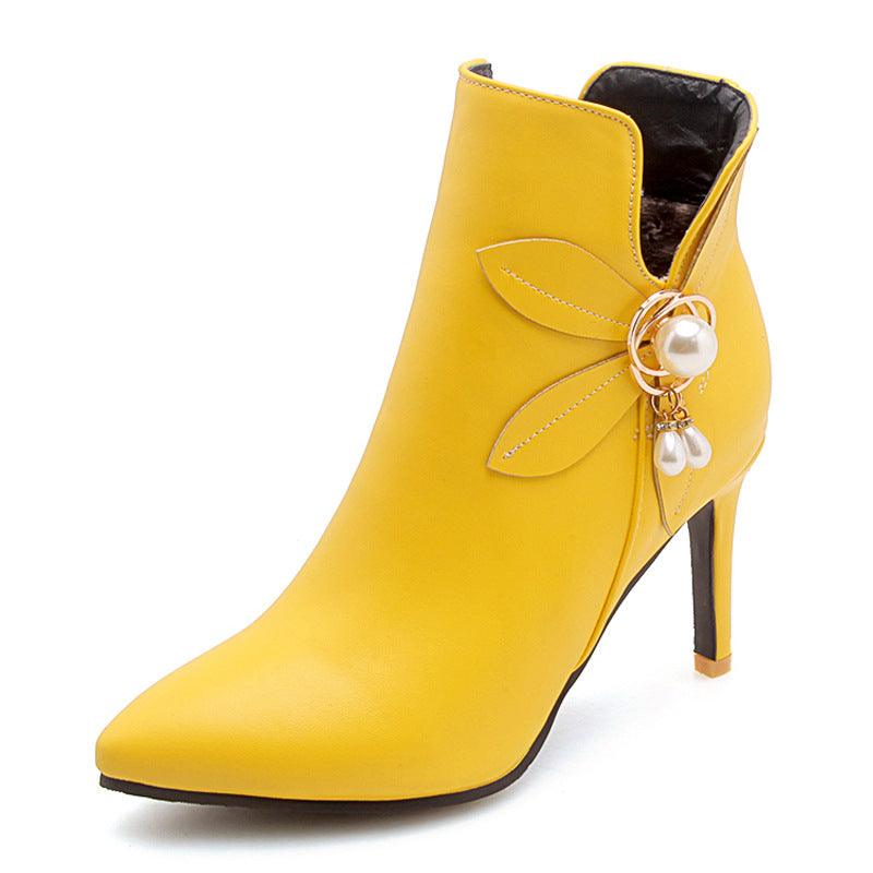 Boots high heel ankle boots - TheFashionwiz